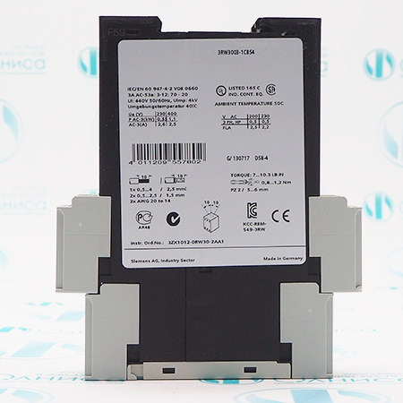 3RW3003-1CB54 Устройство плавного пуска Siemens