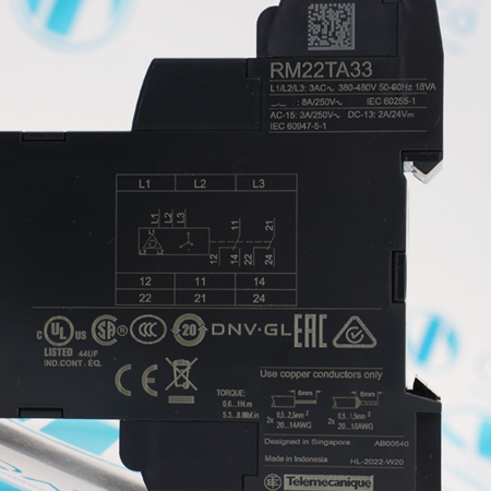 RM22TA33 Реле контроля Schneider Electric