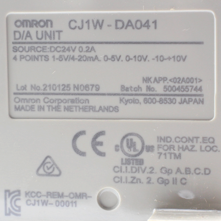 CJ1W-DA041