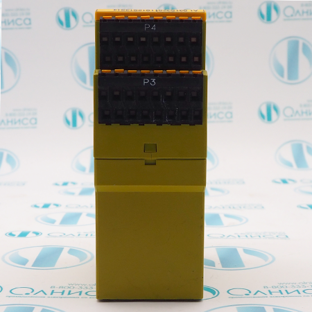 PNOZ XV3P C 3/24 VDC 3N/O 2N/OT 787512 Реле безопасности Pilz (б/у)