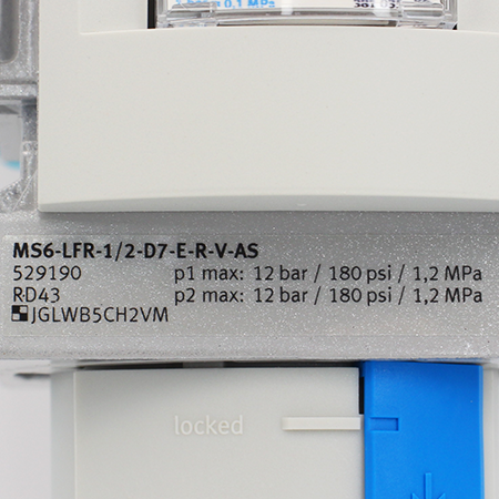MS6-LFR-1/2-D7-ERV-AS Фильтр-регулятор давления Festo