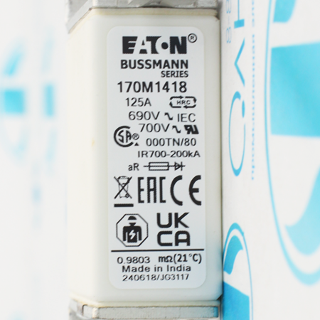 170M1418 Предохранитель керамический Eaton/BUSSMANN