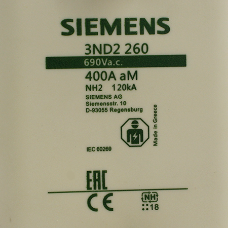 3ND2260 Предохранитель Siemens