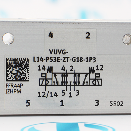 VUVG-L14-P53E-ZT-G18-1P3 Распределитель с электромагнитным управлением Festo