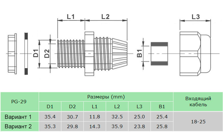 PG29 (18-25) Черный