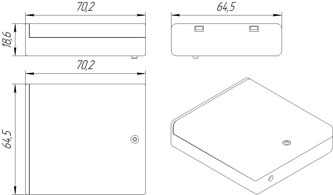 BH640 AA 4x1 закрытый