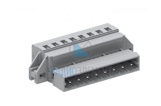 Вилка кабельная 450404/010 MCS с крепежным фланцем SUPU